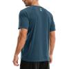 image:imageTACVASEN Mens Workout Shirts Athletic Dry Fit Mesh Short Sleeve Shirts Moisture Wicking Running Performance Gym Tee12 Haze Blue