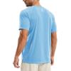 image:imageTACVASEN Mens Workout Shirts Athletic Dry Fit Mesh Short Sleeve Shirts Moisture Wicking Running Performance Gym Tee13 Light Sky Blue