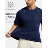 image:imageTACVASEN Mens Workout Shirts Athletic Dry Fit Mesh Short Sleeve Shirts Moisture Wicking Running Performance Gym Tee14 Royal Blue
