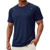 image:imageTACVASEN Mens Workout Shirts Athletic Dry Fit Mesh Short Sleeve Shirts Moisture Wicking Running Performance Gym Tee14 Royal Blue