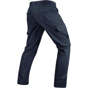 image:imageTACVASEN Mens Tactical Pants Water Resistant Ripstop Cargo Work Pants Lightweight Hiking EDC Outdoor with Pockets02 Navy
