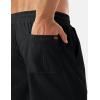 image:imageTACVASEN Mens Corduroy Shorts Casual 6 Inch Inseam Elastic Waist Drawstring Lightweight Summer Beach Shorts with PocketsBlack