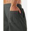 image:imageTACVASEN Mens Corduroy Shorts Casual 6 Inch Inseam Elastic Waist Drawstring Lightweight Summer Beach Shorts with PocketsHazegray