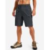 image:imageTACVASEN Mens Hiking Cargo Shorts Quick Dry Lightweight for Outdoor Golf Fishing Tactical Casual with Multi Pockets03 Dark Grey