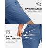 image:imageTACVASEN Mens Hiking Cargo Shorts Quick Dry Lightweight for Outdoor Golf Fishing Tactical Casual with Multi Pockets06 Blue Grey