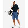 image:imageTACVASEN Mens Hiking Cargo Shorts Quick Dry Lightweight for Outdoor Golf Fishing Tactical Casual with Multi Pockets06 Blue Grey