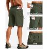 image:imageTACVASEN Mens Hiking Cargo Shorts Quick Dry Lightweight for Outdoor Golf Fishing Tactical Casual with Multi Pockets07 Army Green