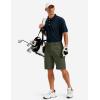 image:imageTACVASEN Mens Hiking Cargo Shorts Quick Dry Lightweight for Outdoor Golf Fishing Tactical Casual with Multi Pockets07 Army Green