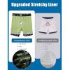 image:imageTACVASEN Mens Swim Trunks with Compression Liner 7 Inch Bathing Suit Board Shorts Quick Dry with Mesh PocketsPalm