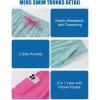image:imageTACVASEN Mens Swim Trunks with Compression Liner 7 Inch Bathing Suit Board Shorts Quick Dry with Mesh PocketsShark