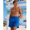 image:imageTACVASEN Mens Swim Trunks with Compression Liner 7 Inch Bathing Suit Board Shorts Quick Dry with Mesh PocketsVblue