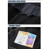 image:imageTACVASEN Ski Jacket for Men Winter Warm Windproof Rain Jacket Hooded Snow Coat Black Grey XL
