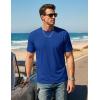image:imageTACVASEN Mens TShirts UPF 80 Short Sleeve Crew Neck Soft Lightweight Moisture Wicking Summer Casual Basic Plain Tee03 Royal Blue