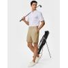 image:imageTACVASEN Mens 7 Golf Casual Shorts with 6 Pockets Stretch Lightweight Dress Work Short Flat Front Quick Dry for Summer05 Khaki