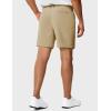 image:imageTACVASEN Mens 7 Golf Casual Shorts with 6 Pockets Stretch Lightweight Dress Work Short Flat Front Quick Dry for Summer05 Khaki