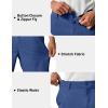 image:imageTACVASEN Mens 7 Golf Casual Shorts with 6 Pockets Stretch Lightweight Dress Work Short Flat Front Quick Dry for Summer06 Blue Grey