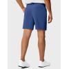 image:imageTACVASEN Mens 7 Golf Casual Shorts with 6 Pockets Stretch Lightweight Dress Work Short Flat Front Quick Dry for Summer06 Blue Grey