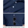 image:imageTACVASEN Mens Golf Shirt Dry Fit Mens Polo Shirts Short Sleeve Performance Golf Polos for Men with Collar Work Shirts02navy