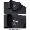 image:imageTACVASEN Mens Golf Shirt Dry Fit Mens Polo Shirts Short Sleeve Performance Golf Polos for Men with Collar Work Shirts03black