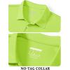 image:imageTACVASEN Mens Golf Shirt Dry Fit Mens Polo Shirts Short Sleeve Performance Golf Polos for Men with Collar Work Shirts06yellow Green