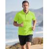 image:imageTACVASEN Mens Golf Shirt Dry Fit Mens Polo Shirts Short Sleeve Performance Golf Polos for Men with Collar Work Shirts06yellow Green