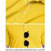 image:imageTACVASEN Mens Golf Shirt Dry Fit Mens Polo Shirts Short Sleeve Performance Golf Polos for Men with Collar Work Shirts12yellow