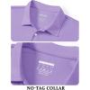 image:imageTACVASEN Mens Golf Shirt Dry Fit Mens Polo Shirts Short Sleeve Performance Golf Polos for Men with Collar Work Shirts13light Purple