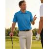 image:imageTACVASEN Mens Golf Shirt Dry Fit Mens Polo Shirts Short Sleeve Performance Golf Polos for Men with Collar Work Shirts22blue Green