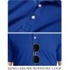 image:imageTACVASEN Mens Golf Shirt Dry Fit Mens Polo Shirts Short Sleeve Performance Golf Polos for Men with Collar Work Shirts24dark Blue