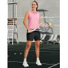 image:imageTACVASEN Womens 5 Hiking Shorts Quick Dry Lightweight UPF 50 Athletic Shorts with Pockets Summer Golf Casul Workout01 Black
