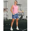 image:imageTACVASEN Womens 5 Hiking Shorts Quick Dry Lightweight UPF 50 Athletic Shorts with Pockets Summer Golf Casul WorkoutBluegray