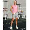 image:imageTACVASEN Womens 5 Hiking Shorts Quick Dry Lightweight UPF 50 Athletic Shorts with Pockets Summer Golf Casul WorkoutLgray