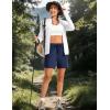 image:imageTACVASEN Womens 5 Hiking Shorts Quick Dry Lightweight UPF 50 Athletic Shorts with Pockets Summer Golf Casul WorkoutNavy