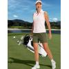 image:imageTACVASEN Womens 5 Hiking Shorts Quick Dry Lightweight UPF 50 Athletic Shorts with Pockets Summer Golf Casul WorkoutSage Green