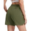 image:imageTACVASEN Womens 5 Hiking Shorts Quick Dry Lightweight UPF 50 Athletic Shorts with Pockets Summer Golf Casul WorkoutSage Green