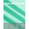 image:imageTACVASEN Womens VNeck Polo Shirts UPF 50 Short Sleeve Sun Protection Quick Dry Golf Polos Collared Shirt17mint Green