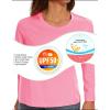 image:imageTACVASEN Womens Gym Shirts Long Sleeve Shirts Sun Protection Shirts Fishing Shirts Water Shirts Golf Shirts SPF Shirts Sun Shirts Travel Tee Shirts Rose Red