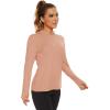 image:imageTACVASEN Womens Hoodies Sun Protection Fishing Shirts Long Sleeve Shirts Running Shirts Yoga Shirts Casual Shirts Hood Shirts Tennis Shirts Apricot