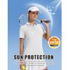 image:imageTACVASEN Womens Polo Shirts Short Sleeve Golf Shirt Quick Dry UPF 50 Sun Protection Lightweight Tennis Shirts 3 ButtonsWhite