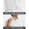 image:imageTACVASEN Womens Polo Shirts Short Sleeve Golf Shirt Quick Dry UPF 50 Sun Protection Lightweight Tennis Shirts 3 ButtonsWhite