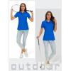 image:imageTACVASEN Womens Short Sleeve Polo Sun Protection UV SPF Outdoor Short Sleeve 3Button Quick Dry Golf ShirtBlue