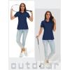 image:imageTACVASEN Womens Short Sleeve Polo Sun Protection UV SPF Outdoor Short Sleeve 3Button Quick Dry Golf ShirtNavy