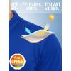 image:imageTACVASEN Polo Shirts for Men Dry Fit Short Sleeve Performance Collared Shirt Light UPF 50 Tactical Work Golf Polos05colorblue