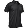 image:imageTACVASEN Polo Shirts for Men Dry Fit Short Sleeve Performance Collared Shirt Light UPF 50 Tactical Work Golf Polos01black