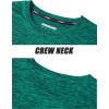 image:imageTACVASEN Womens Athletic T Shirts Short Sleeve Quick Dry Hiking Shirts Crew Neck Running Workout Tops Fitness