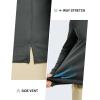 image:imageTACVASEN Mens Polo Shirts Long Sleeve Quick Dry Golf Shirt Lightweight Collared Casual Shirt for Men Work FishingDark Grey