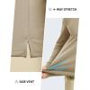image:imageTACVASEN Mens Polo Shirts Long Sleeve Quick Dry Golf Shirt Lightweight Collared Casual Shirt for Men Work FishingKhaki
