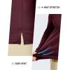 image:imageTACVASEN Mens Polo Shirts Long Sleeve Quick Dry Golf Shirt Lightweight Collared Casual Shirt for Men Work FishingWine