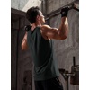 image:imageTACVASEN Mens Workout Tank Tops Sleeveless UPF 50 Summer Sun Shirts Quick Dry for Running Swim Gym Beach01 Black