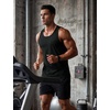 image:imageTACVASEN Mens Workout Tank Tops Sleeveless UPF 50 Summer Sun Shirts Quick Dry for Running Swim Gym Beach01 Black